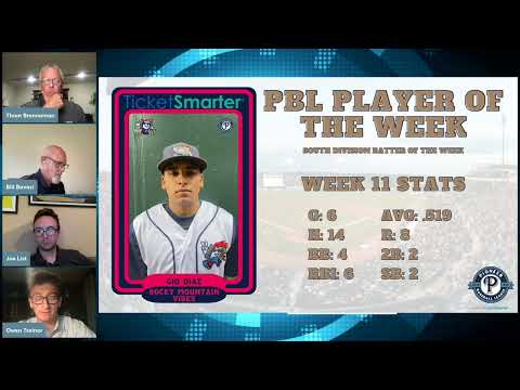 Week 11 PBL Players of the Week
