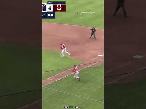 Jackie Urbaez with the Play of the Day! May 21 #frontierleague #baseball #baseballhighlights